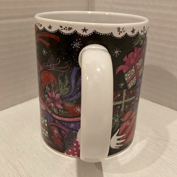 Festive Red Hats Mug Cup Susan Winget 2004 Whimsical Design - Picture 5 of 9